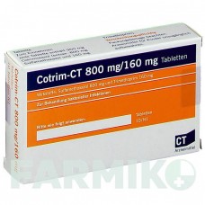 КОТРИМ (COTRIM) 800 мг/160 мг таблетки 10 шт - Сульфаметоксазол, Триметоприм ABZ PHARMA