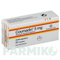 КУМАДИН (COUMADIN) 5 мг таблетки 50 шт - Варфарин TEOFARMA