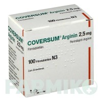 КОВЕРСУМ (COVERSUM) 2,5 мг таблетки 30 шт - Периндоприл SERVIER