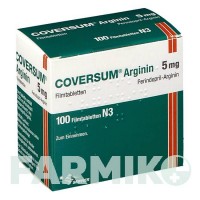 КОВЕРСУМ (COVERSUM) 5 мг таблетки 100 шт - Периндоприл SERVIER