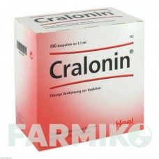 КРАЛОНИН (CRALONIN) ампулы 100 шт - Гомеопатия BIOLOGISCHE HEILMITTEL HEEL