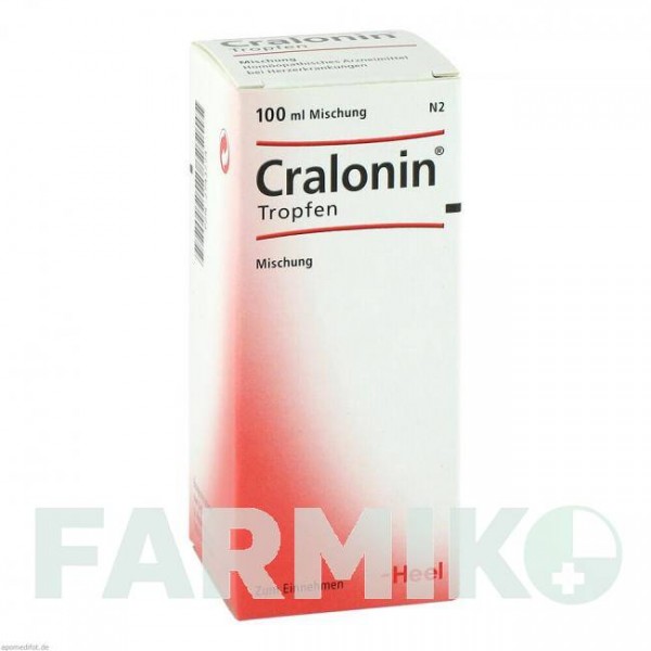 КРАЛОНИН (CRALONIN) капли 100 мл - Гомеопатия BIOLOGISCHE HEILMITTEL HEEL
