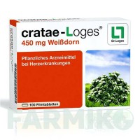 КРАТЕ (CRATAE) 450 мг таблетки 100 шт - Листья боярышника DR.LOGES
