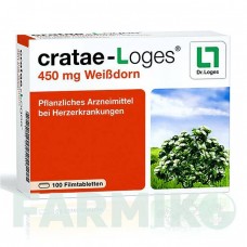 КРАТЕ (CRATAE) 450 мг таблетки 100 шт - Листья боярышника DR.LOGES