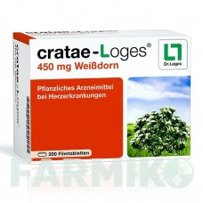 КРАТЕ (CRATAE) 450 мг таблетки 200 шт - Листья боярышника DR.LOGES