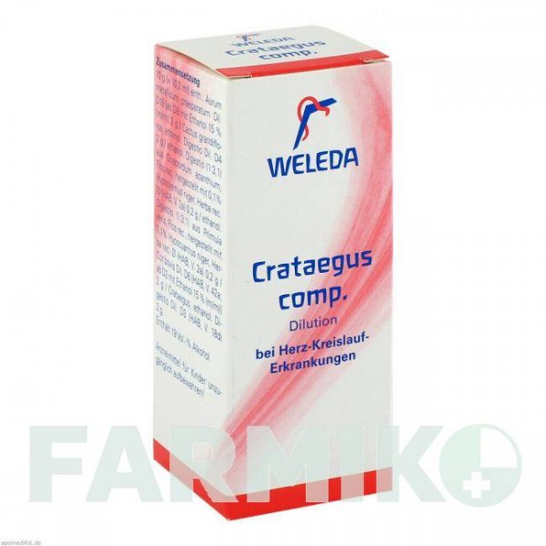 КРАТЕГУС КОМП (CRATAEGUS COMP) розчин 50 мл - Гомеопатія WELEDA