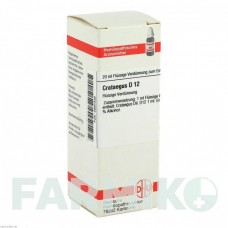 КРАТЕГУС (CRATAEGUS) D 12 раствор 20 мл - Гомеопатия DHU