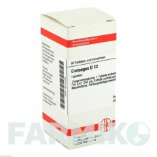 КРАТЕГУС (CRATAEGUS) D 12 таблетки 80 шт - Гомеопатия DHU