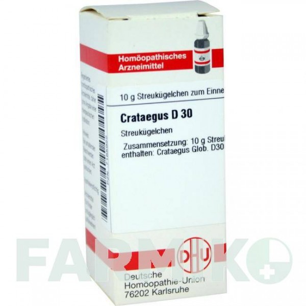 КРАТЕГУС (CRATAEGUS) D 30 глобули 10 г - Гомеопатия DHU