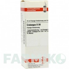 КРАТЕГУС (CRATAEGUS) D 30 раствор 20 мл - Гомеопатия DHU