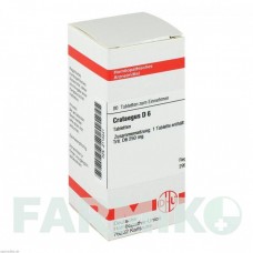 КРАТЕГУС (CRATAEGUS) D 6 таблетки 80 шт - Гомеопатия DHU