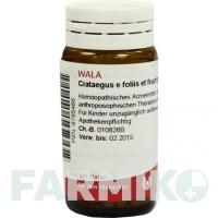 КРАТЕГУС (CRATAEGUS) D 6 глобули 20 г - Гомеопатия WALA HEILMITTEL