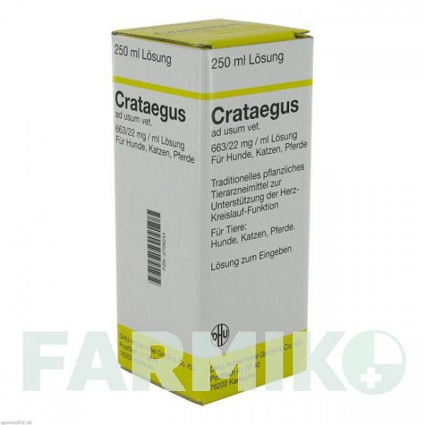 КРАТЕГУС (CRATAEGUS) раствор 250 мл - Гомеопатия DHU