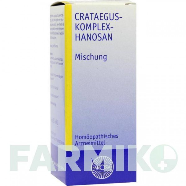 КРАТЕГУС КОМПЛЕКС (CRATAEGUS KOMPLEX) рідина 50 мл - Гомеопатія HANOSAN