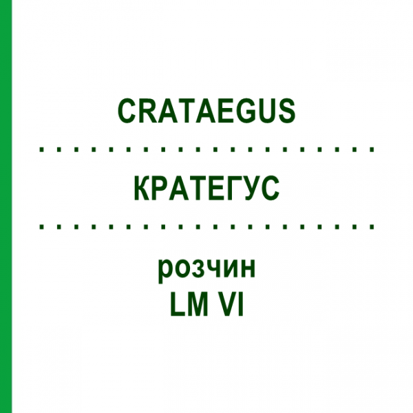 КРАТЕГУС (CRATAEGUS) LM VI раствор 10 мл - Гомеопатия DHU
