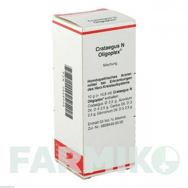 КРАТЕГУС (CRATAEGUS) рідина 50 мл - Гомеопатія MEDA PHARMA