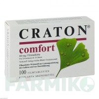 КРАТОН (CRATON) таблетки 100 шт - Экстракт листьев гинкго билоба DR.WILLMAR SCHWABE
