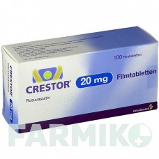 КРЕСТОР (CRESTOR) 20 мг таблетки 100 шт - Розувастатин ORIFARM