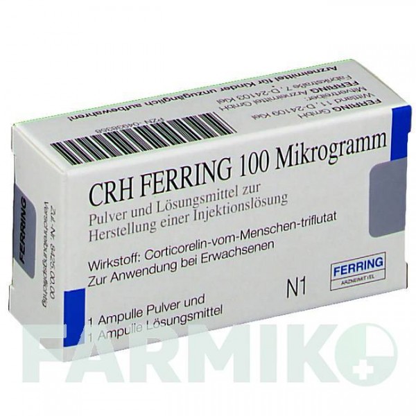 CRH (CRH) 100 мкг порошок 1x5 шт - Кортиколіберин FERRING