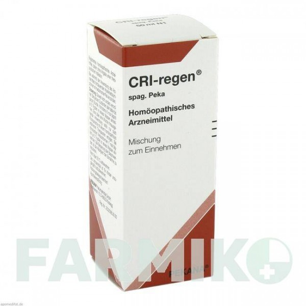 КРИ РЕГЕН (CRI REGEN) капли 50 мл - Гомеопатия PEKANA NATURHEILMITTEL