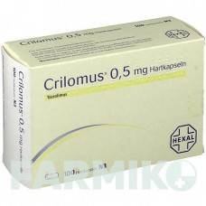 КРИЛОМУС (CRILOMUS) 0,5 мг капсули 100 шт - Такролімус HEXAL