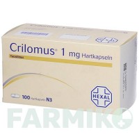 КРИЛОМУС (CRILOMUS) 1 мг капсулы 100 шт - Такролимус HEXAL