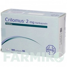 КРИЛОМУС (CRILOMUS) 2 мг капсули 100 шт - Такролімус HEXAL