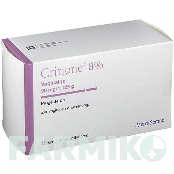КРИНОН (CRINONE) 8% гель 1x15 шт - Прогестерон 1 0 1 CAREFARM