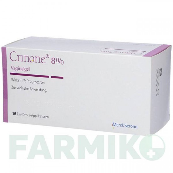 КРИНОН (CRINONE) 8% гель 1x15 шт - Прогестерон ABACUS MEDICINE