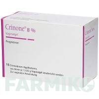 КРИНОН (CRINONE) 8% гель 15 шт - Прогестерон AXICORP PHARMA
