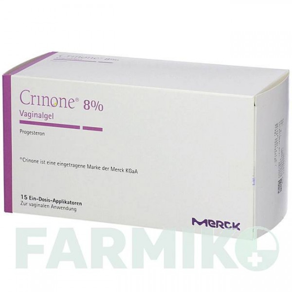 КРИНОН (CRINONE) 8% гель 6 шт - Прогестерон KOHLPHARMA