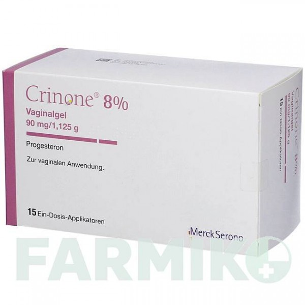 КРИНОН (CRINONE) 8% гель 1x15 шт - Прогестерон ORIFARM