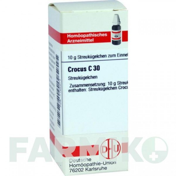 КРОКУС (CROCUS) C 30 глобули 10 г - Гомеопатия DHU