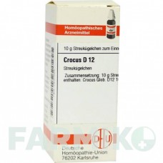 КРОКУС (CROCUS) D 12 глобули 10 г - Гомеопатия DHU