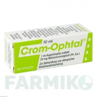 КРОМ ОФТАЛ (CROM OPHTAL) капли 10 мл - Кромоглициевая кислота DR.WINZER PHARMA