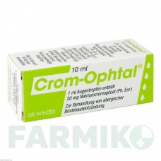 КРОМ ОФТАЛ (CROM OPHTAL) капли 10 мл - Кромоглициевая кислота DR.WINZER PHARMA