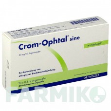 КРОМ ОФТАЛ (CROM OPHTAL) капли 30x0,5 мл - Кромоглициевая кислота DR.WINZER PHARMA