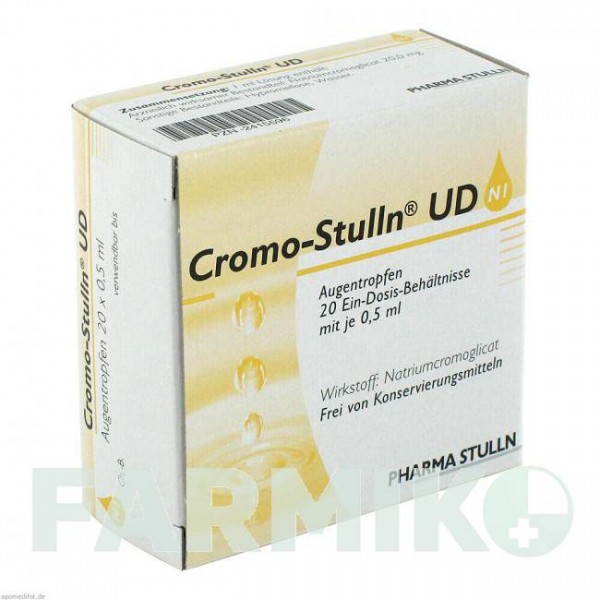 КРОМО ШТУЛЬН (CROMO STULLN) капли 20x0,5 мл - Кромоглициевая кислота PHARMA STULLN