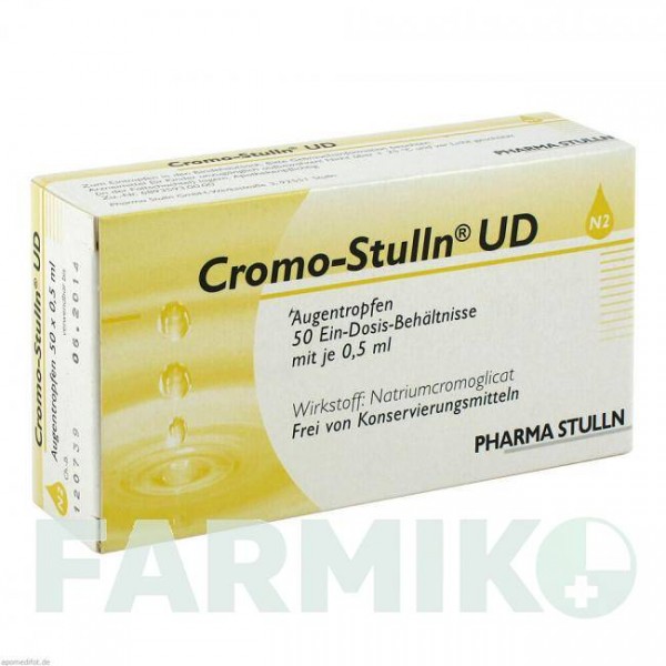КРОМО ШТУЛЬН (CROMO STULLN) капли 50x0,5 мл - Кромоглициевая кислота PHARMA STULLN