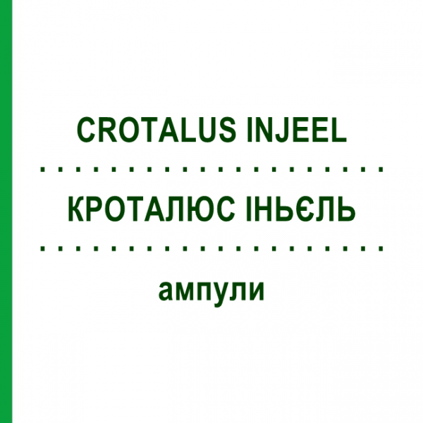 КРОТАЛЮС ИНЬЕЛЬ (CROTALUS INJEEL) ампулы 100 шт - Гомеопатия BIOLOGISCHE HEILMITTEL HEEL