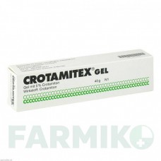КРОТАМИТЕКС (CROTAMITEX) гель 40 г - Кротамитон GEPEPHARM