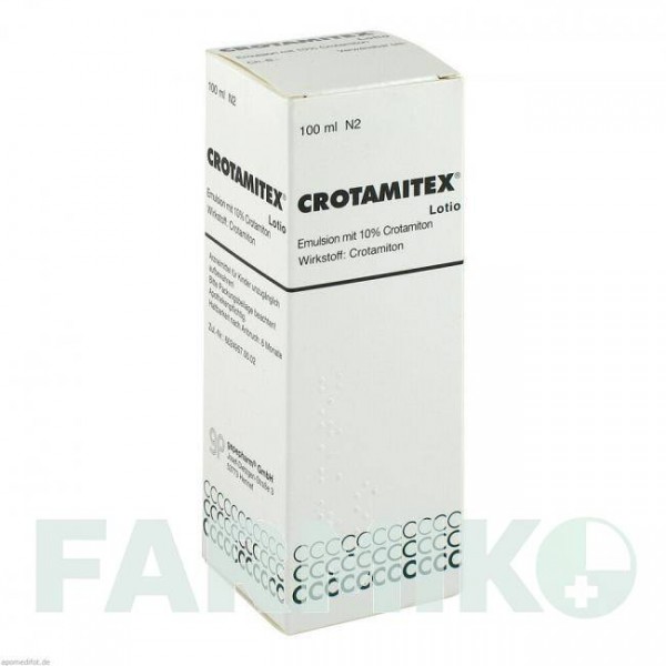 КРОТАМИТЕКС (CROTAMITEX) лосьон 100 мл - Кротамитон GEPEPHARM