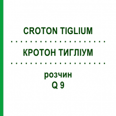 КРОТОН ТИГЛИУМ (CROTON TIGLIUM) Q 9 раствор 15 мл - Гомеопатия GUDJONS