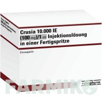 КРУЗІЯ (CRUSIA) 10000 МО 100 мг/1 мл розчин 24 шт - Еноксапарин RATIOPHARM