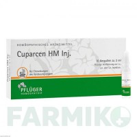 КУПАРЦЕН (CUPARCEN) розчин для ін'єкцій 10 шт - Гомеопатія HOMOOPATHISCHES ALEXANDER PFLUGER