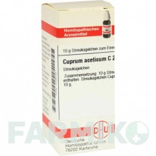 КУПРУМ АЦЕТИКУМ (CUPRUM ACETICUM) C 200 глобули 10 г - Гомеопатия DHU