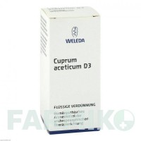 КУПРУМ АЦЕТИКУМ (CUPRUM ACETICUM) D 3 раствор 50 мл - Гомеопатия WELEDA