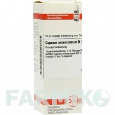 КУПРУМ АРСЕНИКОЗУМ (CUPRUM ARSENICOSUM) D 12 раствор 20 мл - Гомеопатия DHU