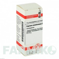 КУПРУМ АРСЕНИКОЗУМ (CUPRUM ARSENICOSUM) D 12 глобули 10 г - Гомеопатия DHU