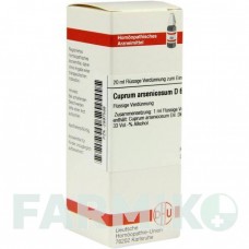 КУПРУМ АРСЕНИКОЗУМ (CUPRUM ARSENICOSUM) D 6 раствор 20 мл - Гомеопатия DHU